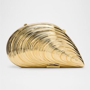 Simkhai Bridget Oyster Shell Clutch